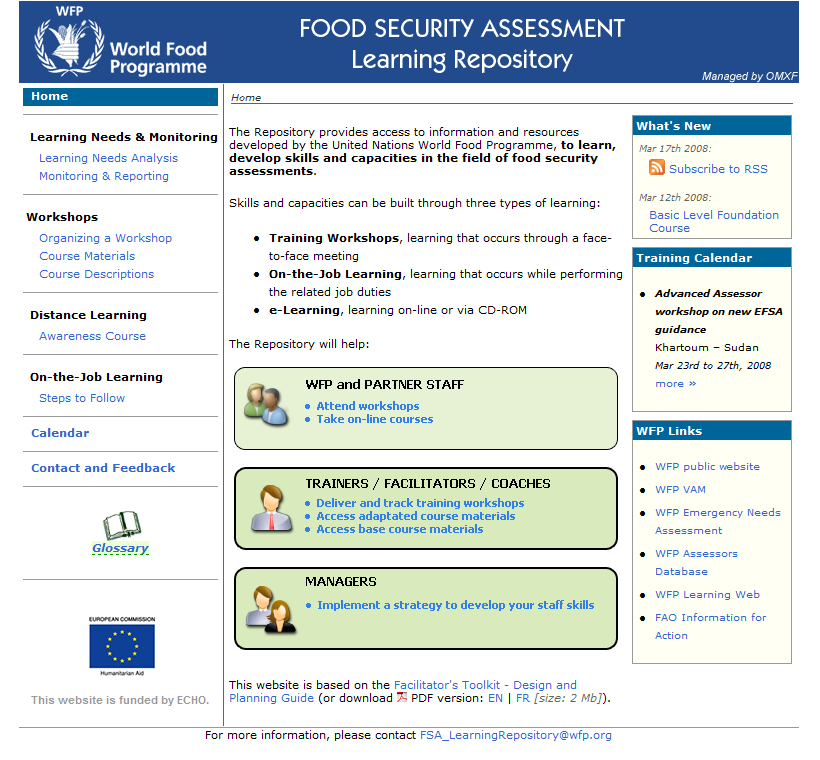 FSA Learning Repository